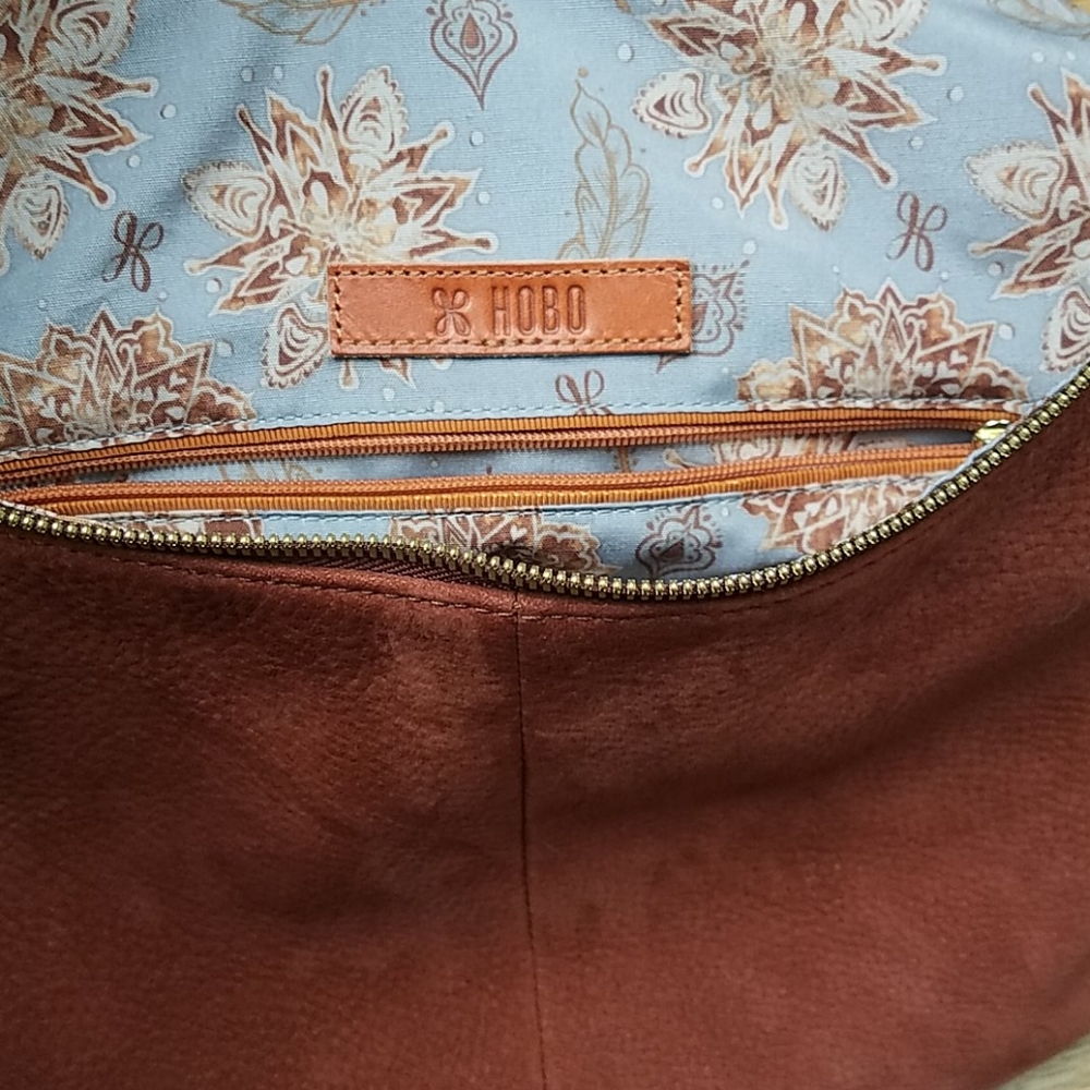 HOBO suede backpack